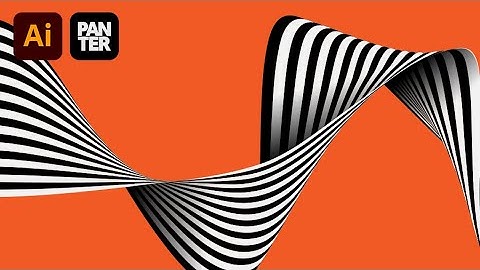 How to Warp Line Pattern With Envelope Distort in Illustrator