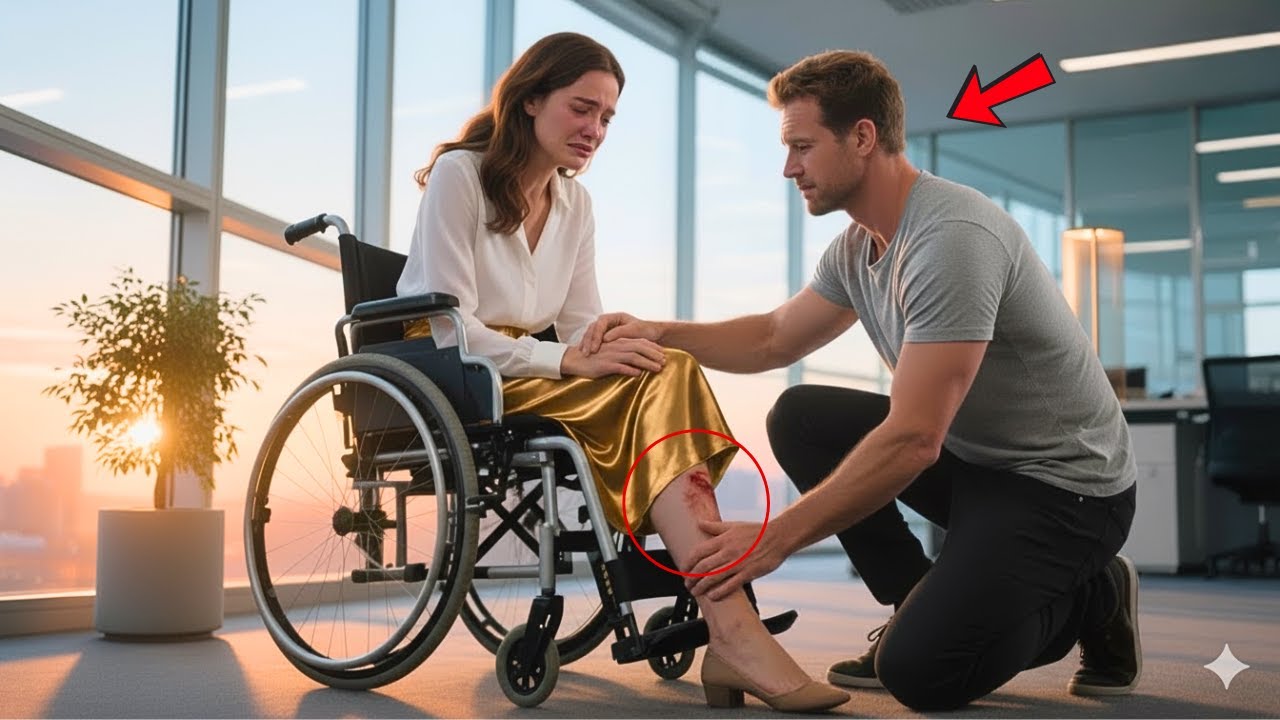 „Bitte, tu mir nicht weh… Ich kann nicht gehen“, weinte die CEO – dann enthüllte der Vater sich.