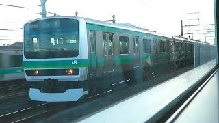 【並走】東京メトロ16000系と常磐線E231系0番台による熾烈な戦い