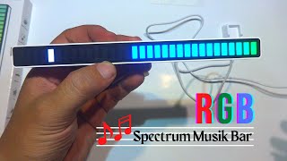 SOUND CONTROL RGB LED MUSIK | RGB LED spectrum bar musik