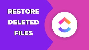 How to Restore Deleted Doc in Clickup ? Clickup Tips & Tricks