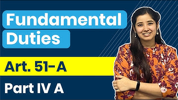 Fundamental Duties in Indian Constitution | Part IV A - Article 51A | Indian Polity