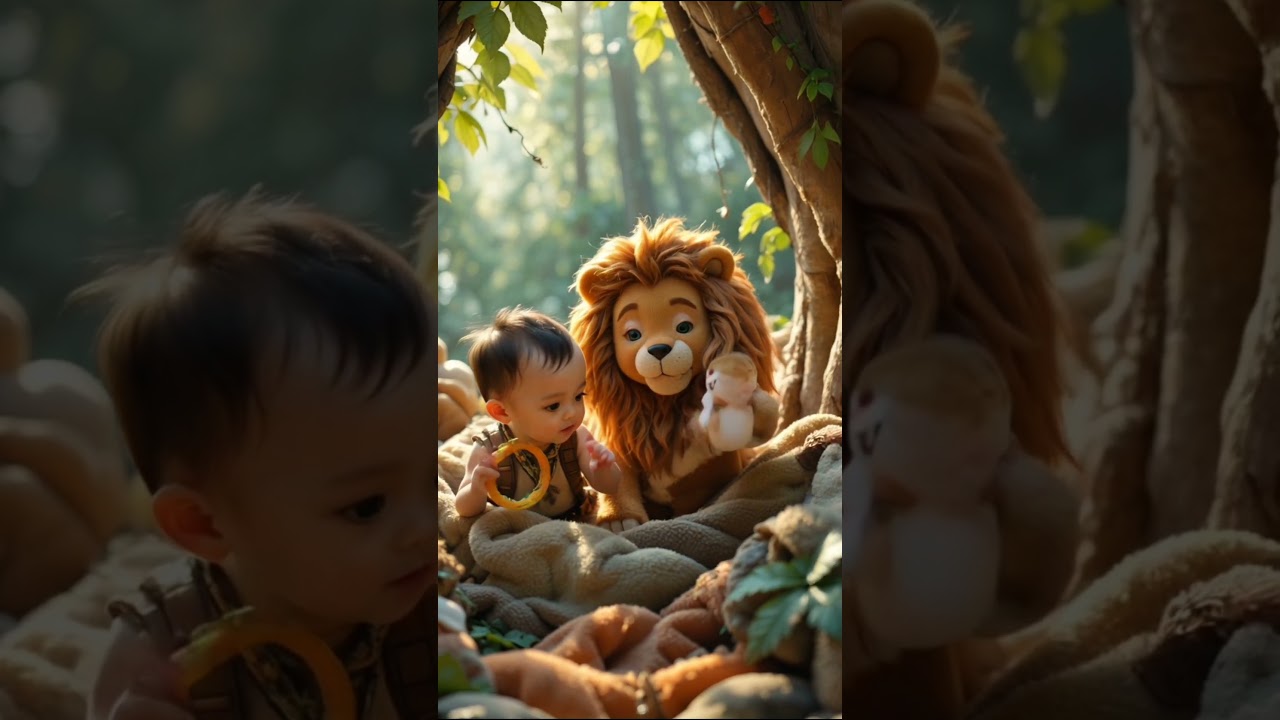 Jungle Babies on Safari! 🌿🦁 