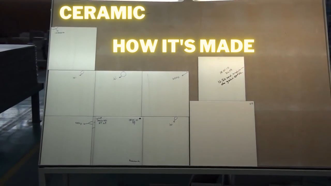 Ceramic Tiles Manufacturing Process howitsmade YouTube