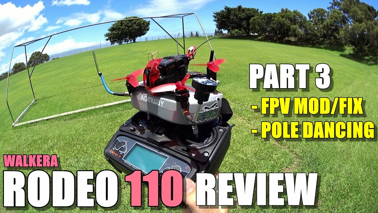 WALKERA RODEO110＋Goggles＋DEVO10 Walkera Rodeo 110: A FPV Solution for Beginners