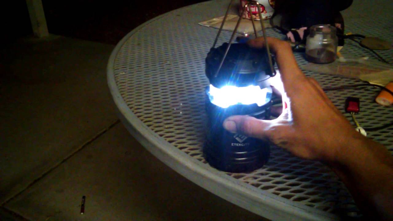ETEKCITY Camping Lantern Review YouTube