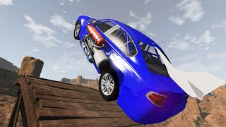 Jato Rocket Booster Car Rampage - Beamng Drive Game