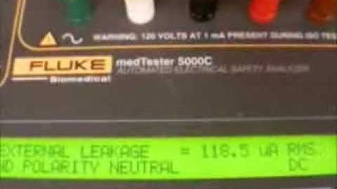 Defibrillator Part XVI:  Chassis Leakage Current