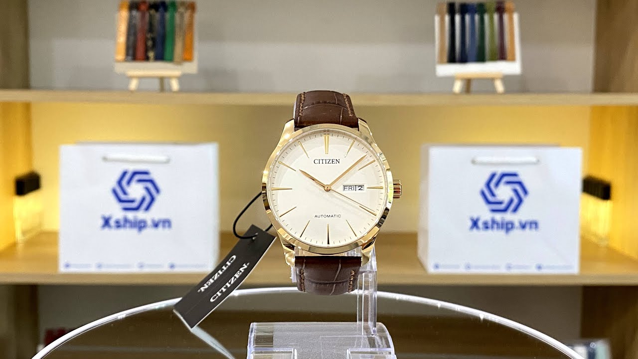 Xship.vn: Highlights | Citizen Automatic White Dial Men Watch