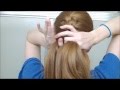 How to french braid your own hair in one part