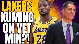 LAKERS MAY SIGN KUMINGA TO A VET MIN!