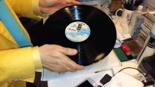 ASMR How to remove crackles from a badly used vinyl with WD-40? 如何除去舊唱片的【炒豆聲】? www.recordmuseum.hk