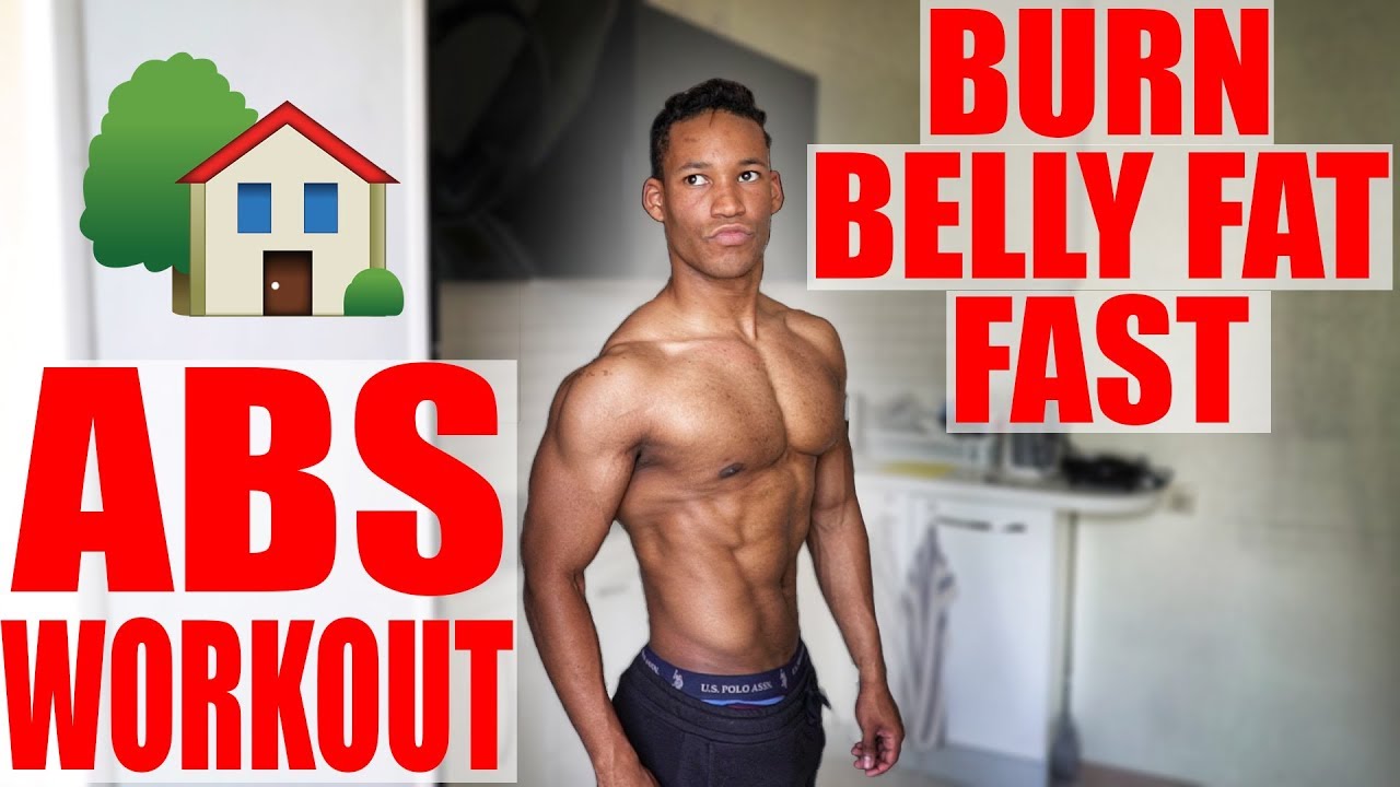 HOW TO Lose Stubborn Belly Fat - 5 Minute Home Ab Workout - YouTube