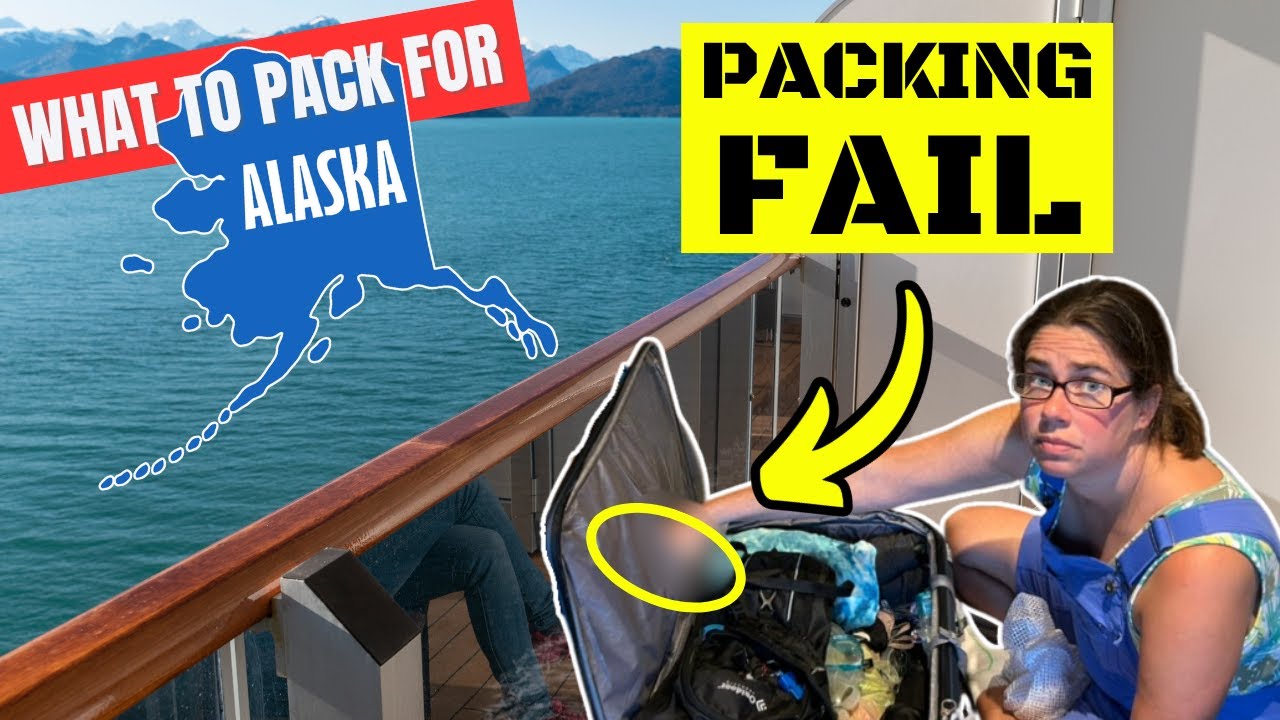 My Alaska Cruise Packing Disaster - What I FORGOT to Pack!