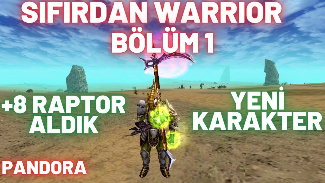 SIFIRDAN WARRİOR | BÖLÜM 1 | 8 RAPTOR ALDIK | YENİ KARAKTER | KNİGHT ...