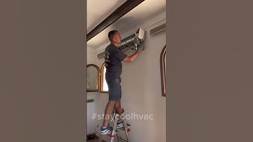 Installing 24,000 BTU GREE Wall-Mounted Mini-Split — Full Setup