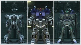 Gundam battle operation 2 Dag Doll, Bull-G, HI-NU Gundam