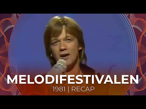 Melodifestivalen 1981 (Sweden) | RECAP