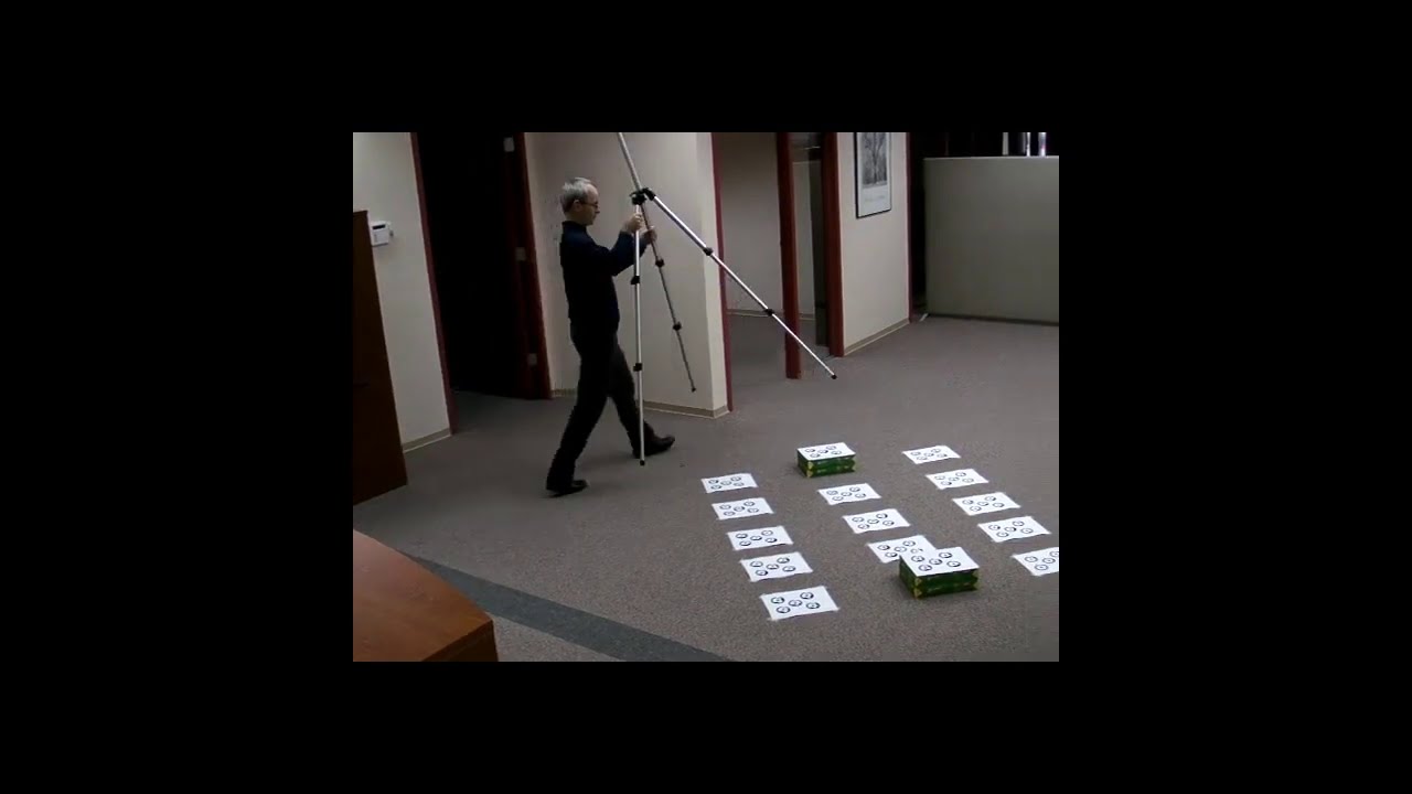 Calibration automatically calculate the lens distortion and other