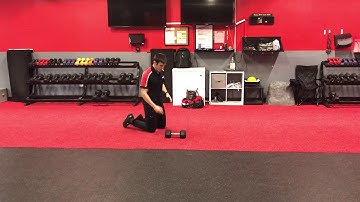 Dumbbell: Single Arm Renegade Row
