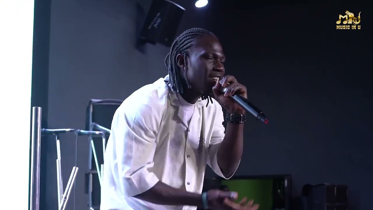 Xuspenze beautifully perform @fireboydml song at Music in U #music #singing #talentshow.