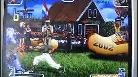 KOF 2002 Orochi Chris Combo Clip