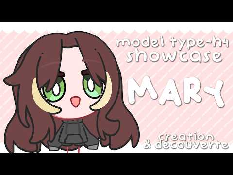 Tutoriel et présentation d'un model customisable VTubing | Type-H4 Showcase VTuber Model