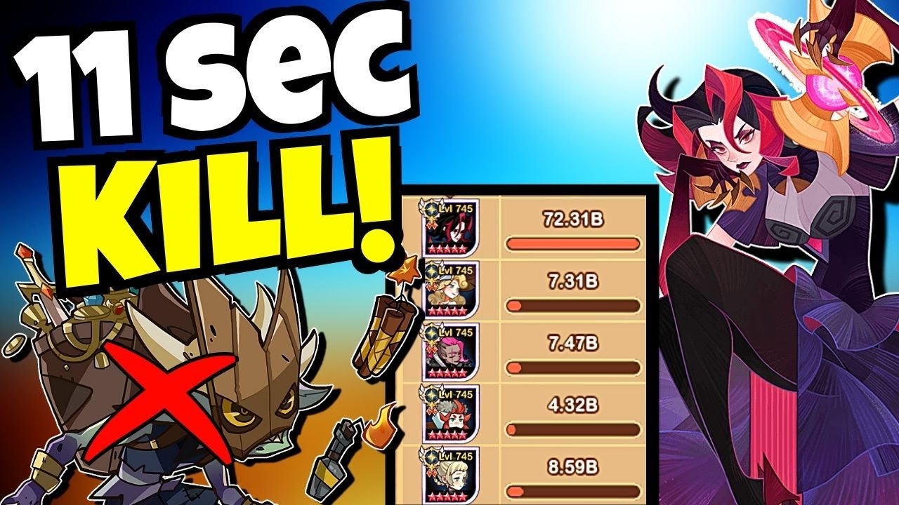 SCARLET 11sec WRIZZ KILL!!! [AFK ARENA] YouTube