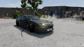 Ibishu 200BX V8 Industrial Zone Drift | BeamNG
