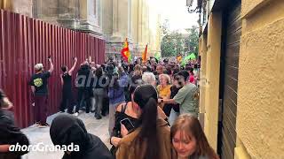 Cargas Policiales E Incidentes En El Mitin De Santiago Abascal En Granada