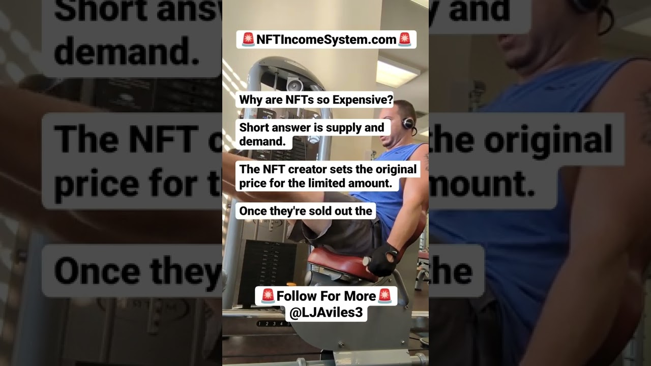 🚨 HERE'S WHY NFTS ARE SO EXPENSIVE 🚨 