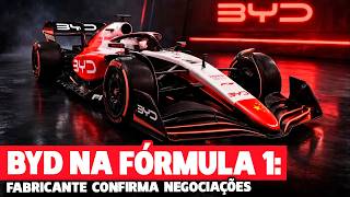 🚨BYD CONFIRMA INTERESSE, NEGOCIAÇÕES E REUNIÃO COM CEO DA F1 PARA SER 12ª EQUIPE | FÓRMULA 1