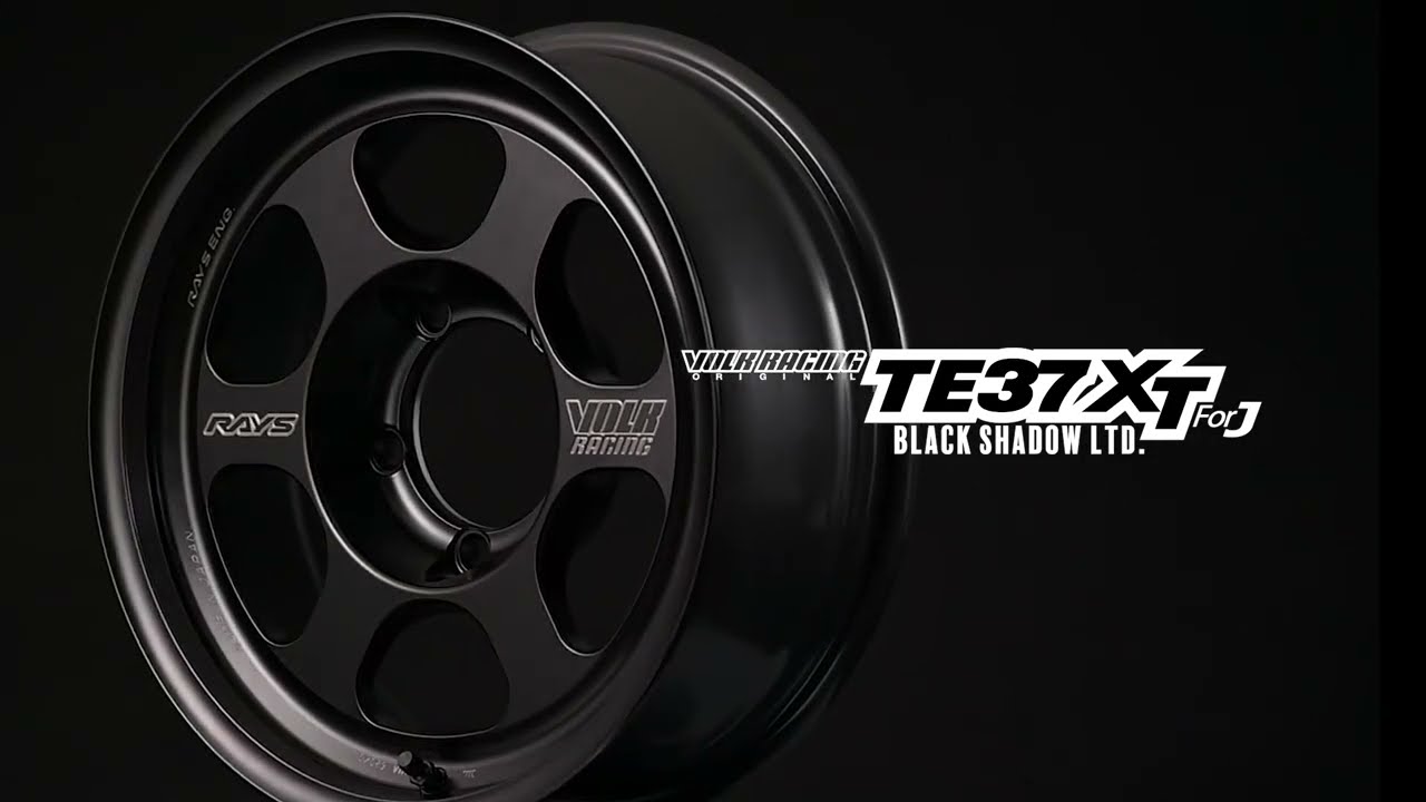 TE37XT for J Black Shadow LTD.｜RAYS｜Innovative High-Performance