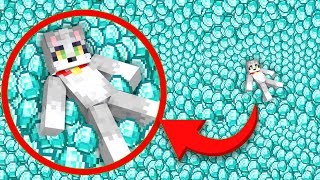 Minecraft PERO con 1,000,000 de DIAMANTES 💎🤯