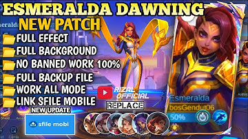 Update Script Skin Esmeralda Dawning Star - The Foreseer No Password || Full Voice || Full Effect