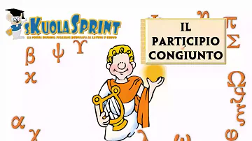 Come si fa il participio in greco?