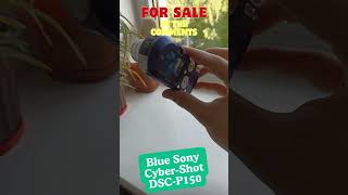 💥Camera RARE Blue Sony Cyber-Shot DSC-P150 7.2MP digital vintage compact retro rare💥WORKing CHEAP💥