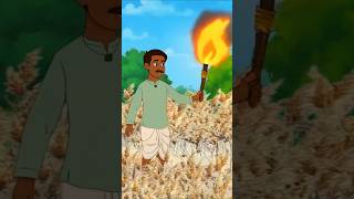 Phone Se Cartoon Kaise Banaye Free Me | Khet Jalne Wala Animation | Parali Jalana | Stubble Burning