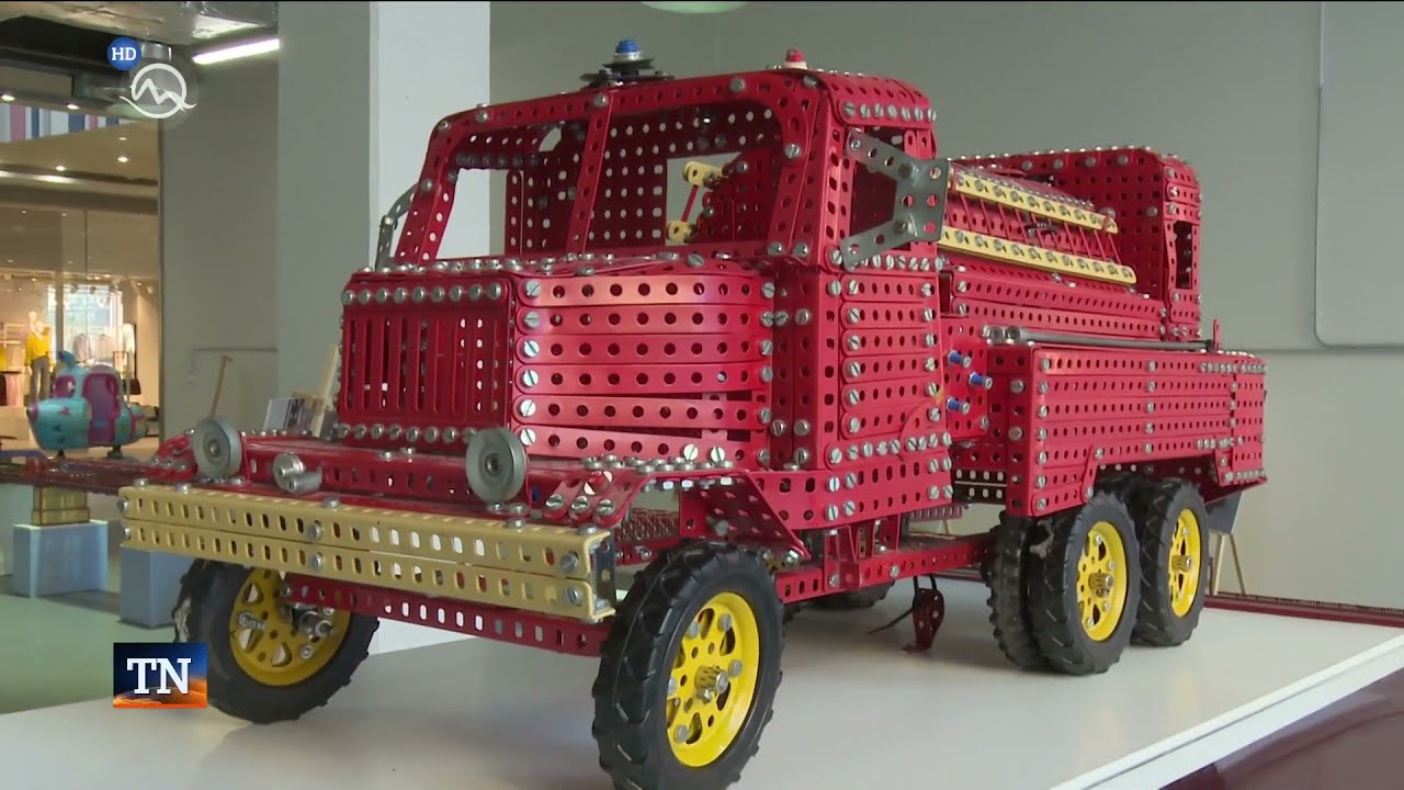 TV Noviny na Markíze 29 5 2021: Výstava stavebnice MERKUR na hrade Modrý Kameň