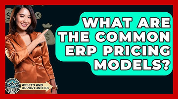 What Are The Common ERP Pricing Models? - AssetsandOpportunity.org