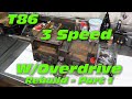 Borg Warner T86 3 Speed and R10 Overdrive Nash Healey Rebuild