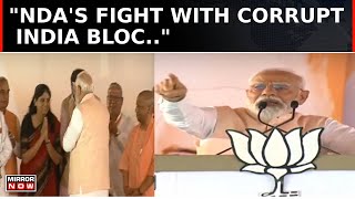 PM Modi Sounds Poll Bugle In UP's Meerut; Says 'Eradicate Corruption Is Modi's Mantra' | Top News