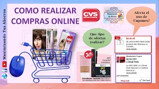 🖱Como realizar compras online CVS💻