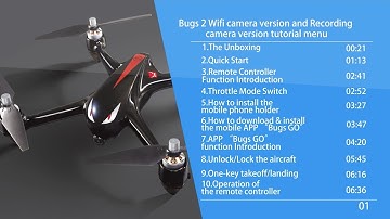 MJX Bugs 2 Tutorial EN