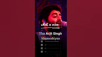 Khamoshiyan | Arjit Singh | Khamoshiyan without Music #arjitsingh #khamoshiyan