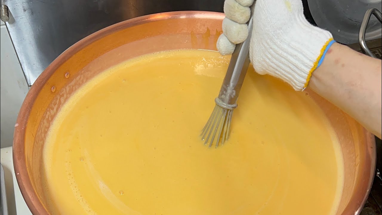 【パン屋の】カスタードクリームの作り方　プロの基本レシピ簡単解説【人気】