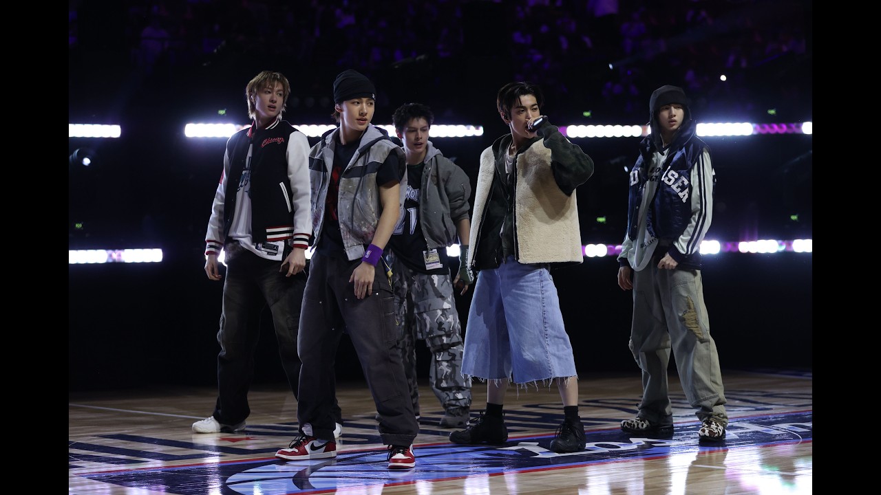 CORTIS (코르티스) ‘GO!’, ‘FaSHioN' Live Performance @ 2026 NBA All-Star Celebrity Game Halftime