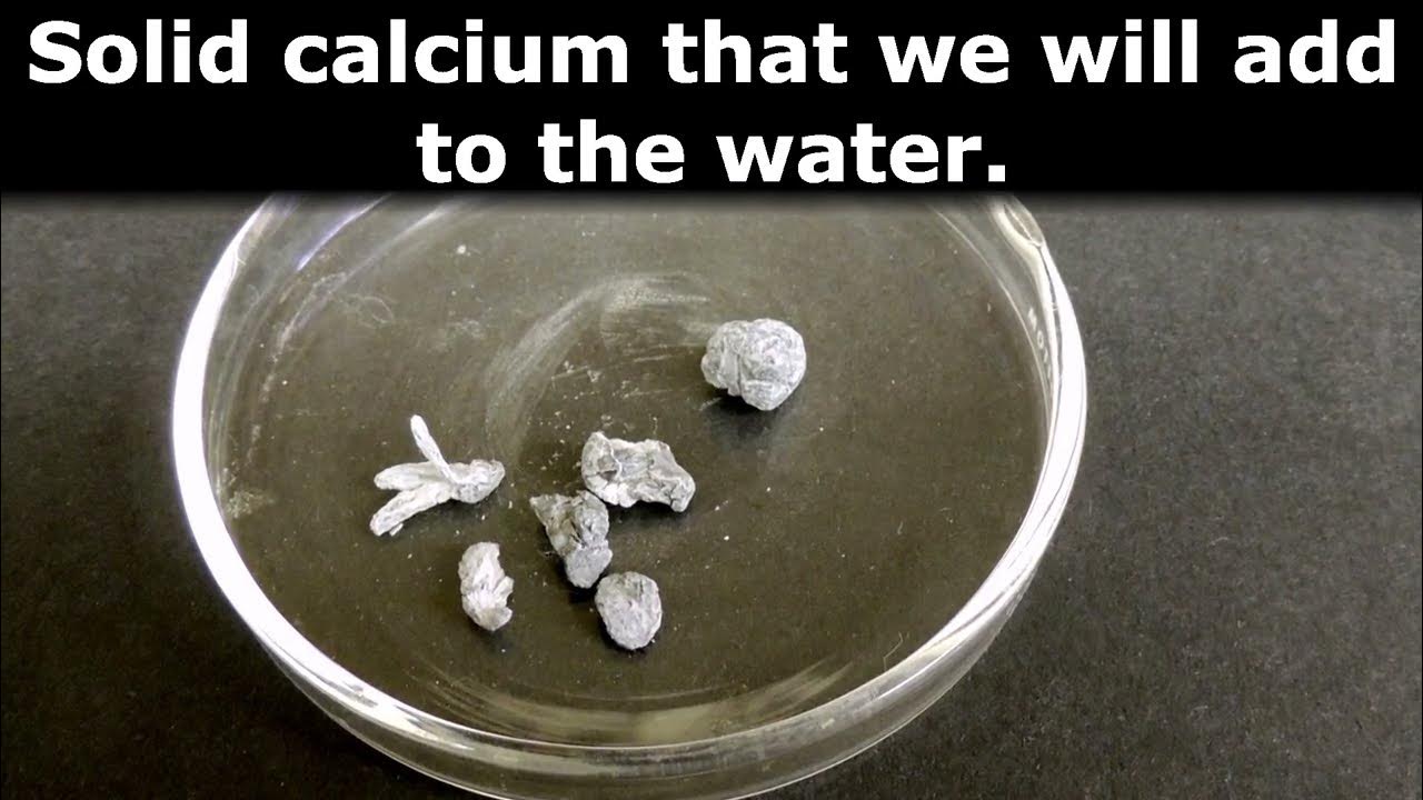 Calcium in Hot and Cold Water YouTube