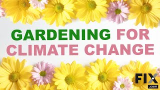 Gardening for Climate Change: How to Help The Environment By Making Small Changes at Home! | FIX.com