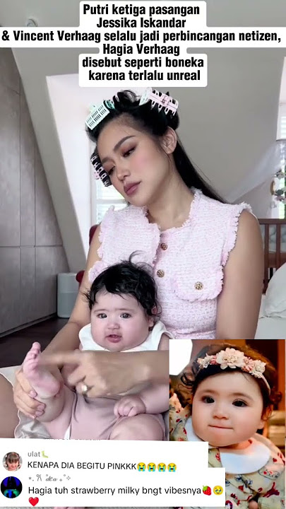 Terlalu cantik anak ke 3 Jessica Iskandar seperti Boneka🥰#shorts #artist #jesicaiskandar #viral #fyp